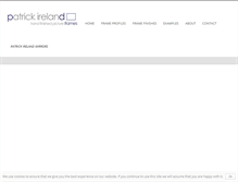 Tablet Screenshot of patrickirelandframes.com